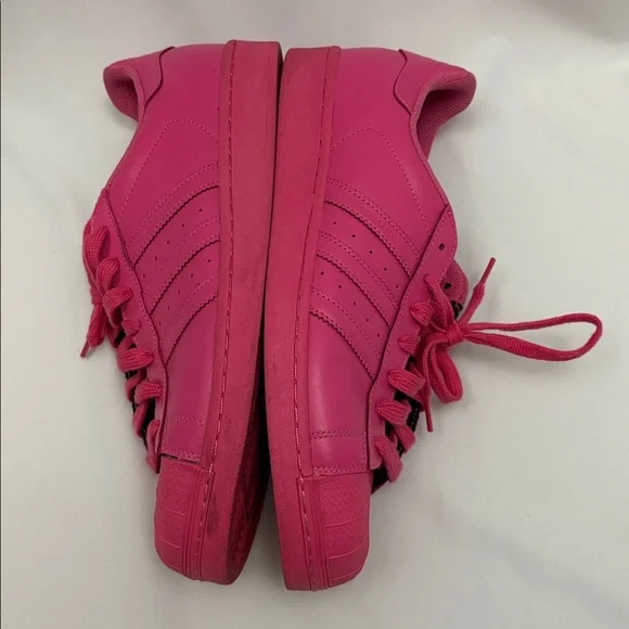Adidas Superstar Pharrell Williams Pink Mens Size 12 Shoes Originals - Picture 12 of 15